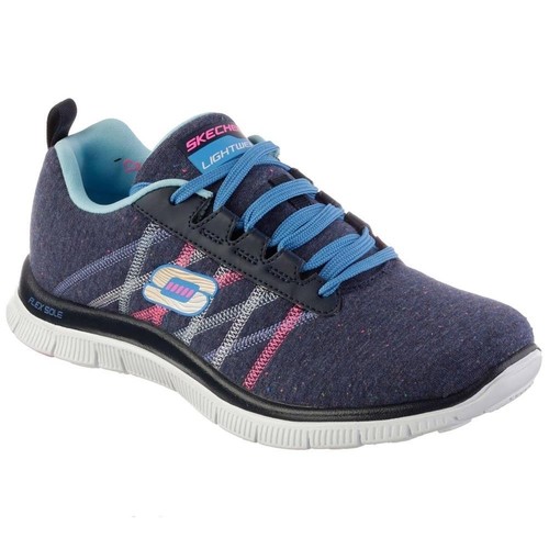 SKECHERS FLEX APPEAL - MIRACLE WORK azul