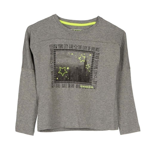 LOSAN CAMISETA  STAR gris
