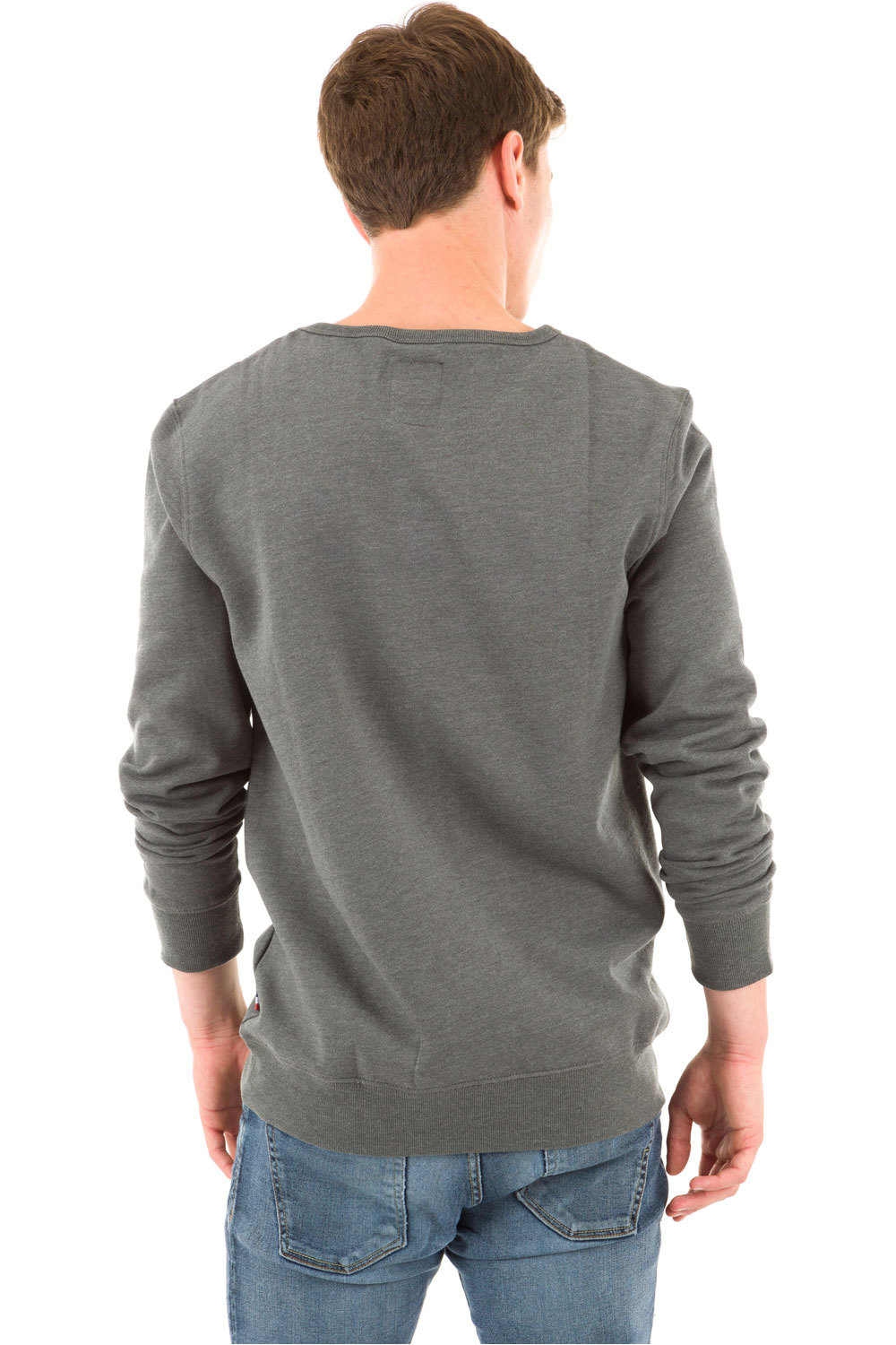 Produkt jersey hombre Produkt PKTVIY BASIC CREW NECK GROS vista trasera Produkt jersey hombre Produkt PKTVIY BASIC CREW NECK GROS vista trasera
