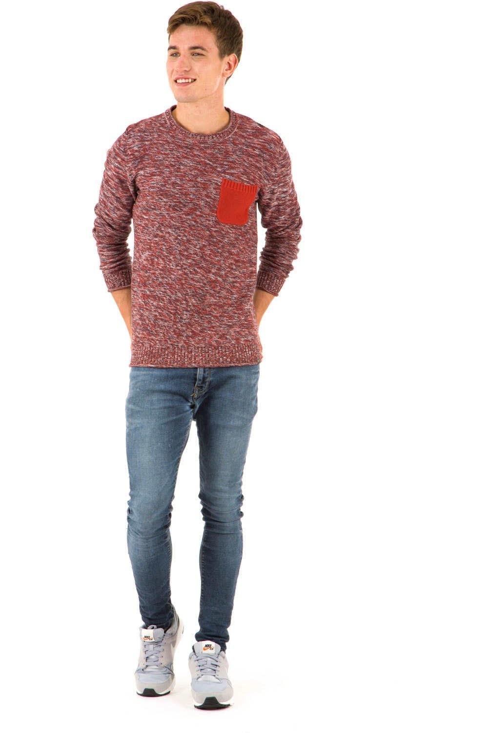Blend jersey hombre Blend PULLOVER JASPE vista detalle Blend jersey hombre Blend PULLOVER JASPE vista detalle