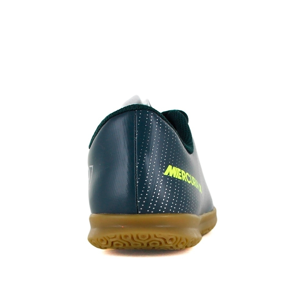 Nike botas fútbol sala niño Nike JR MERCURIALX VORTEX 3 CR7 IC vista trasera Nike botas fútbol sala niño Nike JR MERCURIALX VORTEX 3 CR7 IC vista trasera