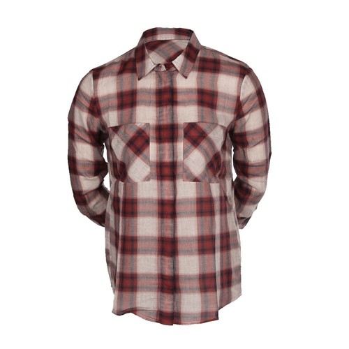 ESPRIT EDC_OVERDYE CHECK rojo