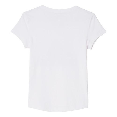 ADIDAS YG AA LOGO T blanco