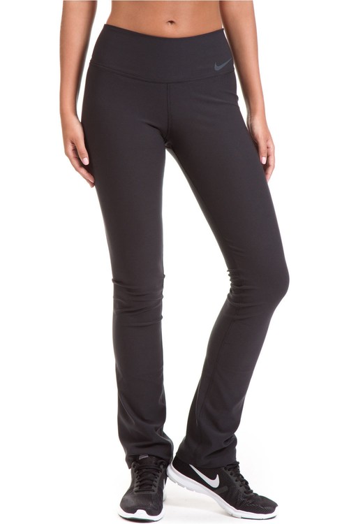 NIKE W NK PWR LGND PANT SKNNY negro