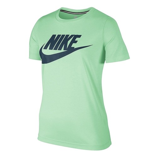 NIKE W NSW ESSNTL TEE HBR verde