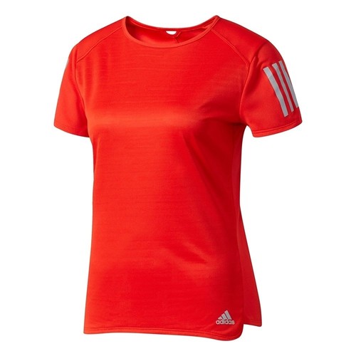 ADIDAS RS SS TEE W RO rojo