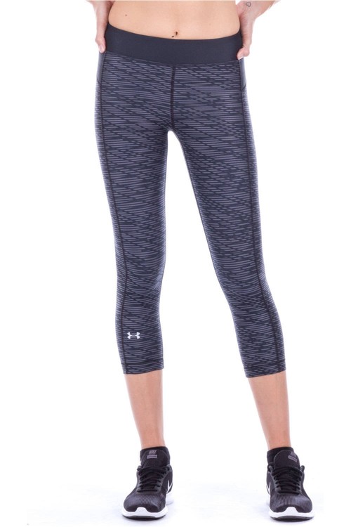 UNDER ARMOUR UA HG ARMOUR PRINTED CAPRI negro