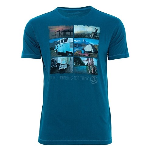 TERNUA CAMISETA ELBER azul