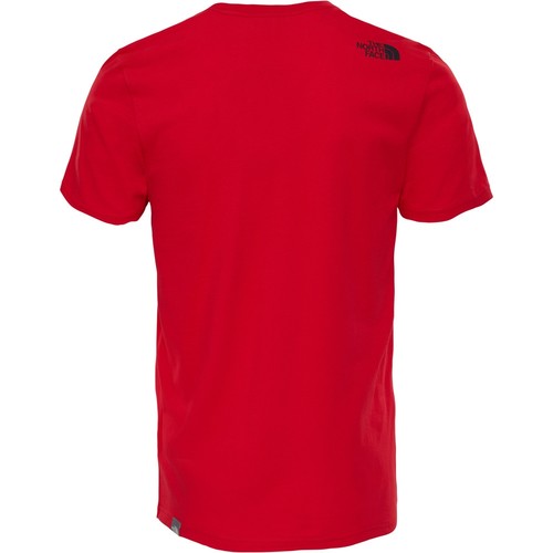 THE NORTH FACE M S/S EASY TEE rojo