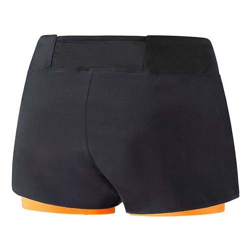 MIZUNO MUJIN SQUARE 4.5 2IN1 SHORT W negro