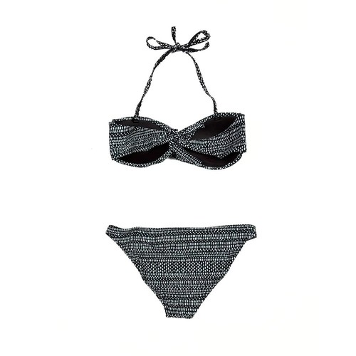 LOSAN BIKINI BANDEAU TOP negro