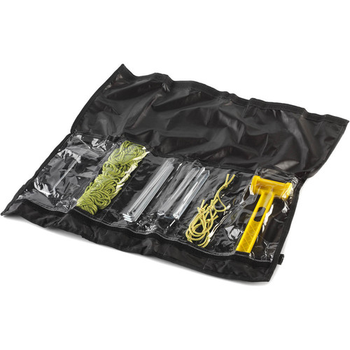 COLUMBUS OUTDOOR CAMPING KIT - SET DE REPARACION negro