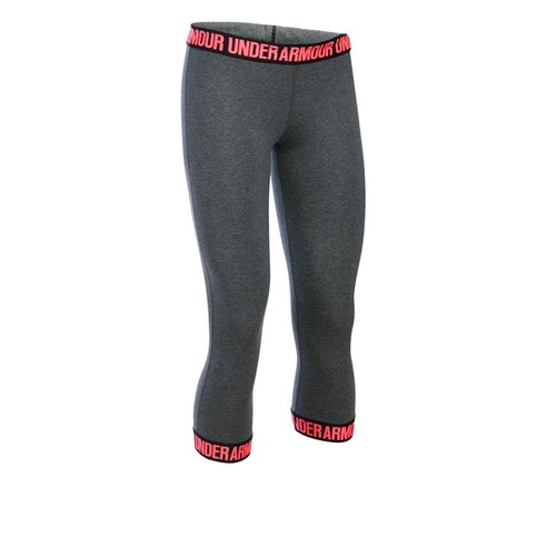 UNDER ARMOUR FAVORITE CAPRI  HEM WMCBH gris