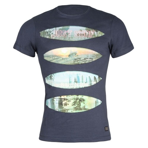 BLEND T-SHIRT BOARDS azul