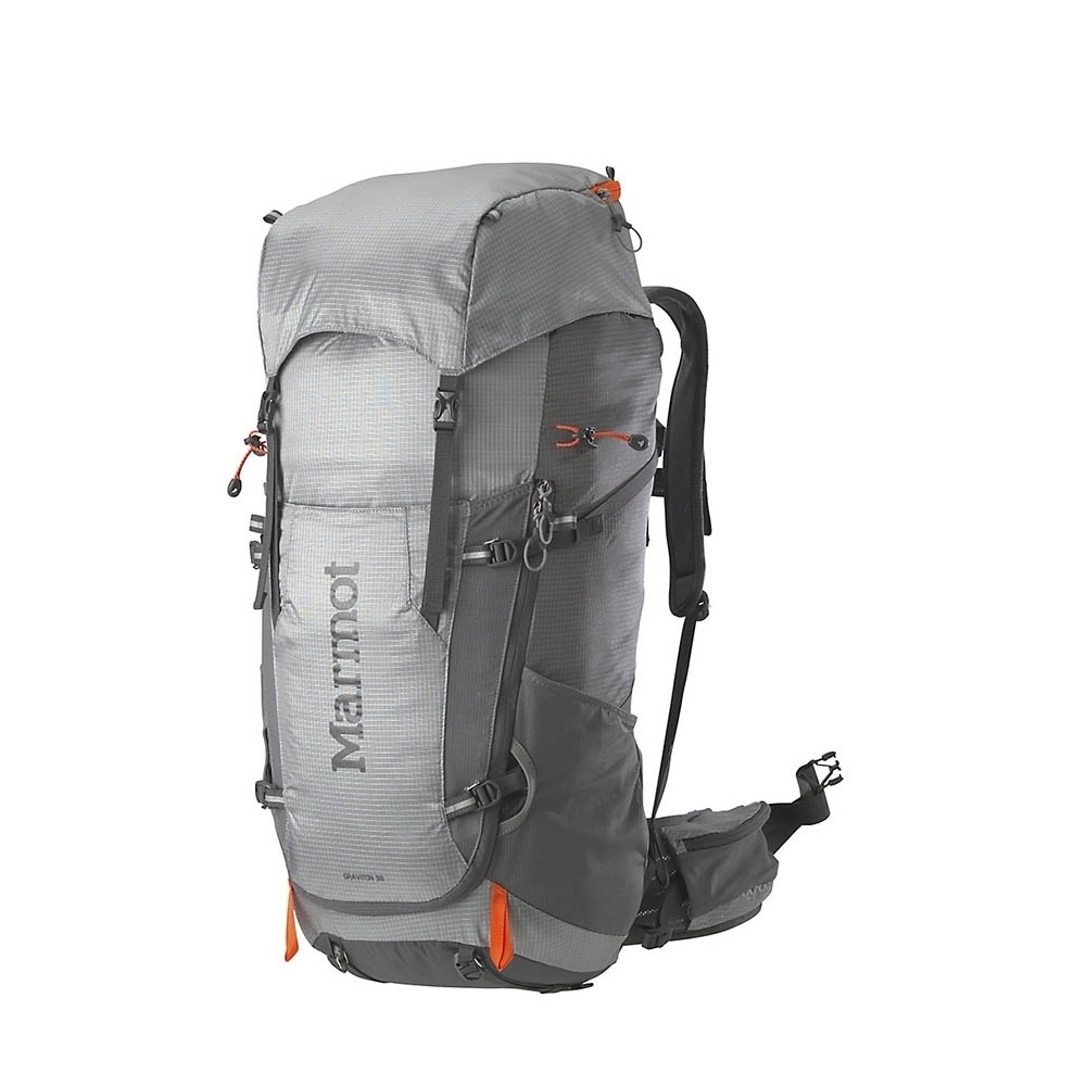Marmot mochila montaña Marmot Graviton 38 GR/GR vista frontal Marmot mochila montaña Marmot Graviton 38 GR/GR vista frontal