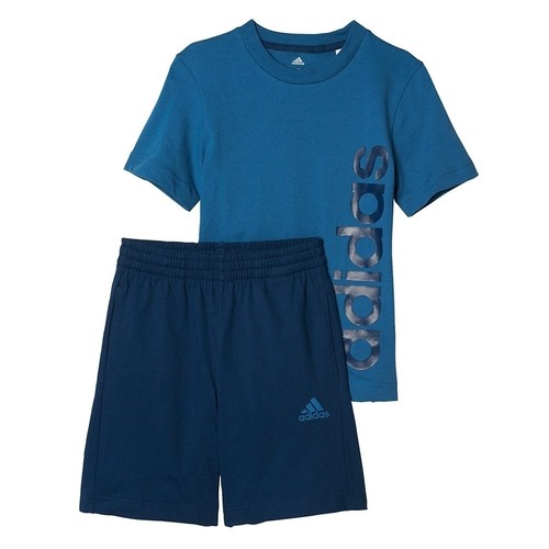 ADIDAS LK LIN SUM SET azul