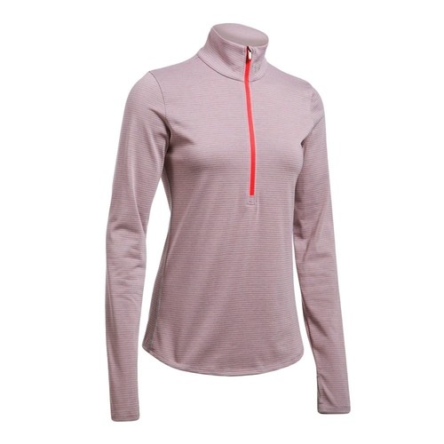 UNDER ARMOUR THREADBORNE RUN HALF ZIP gris