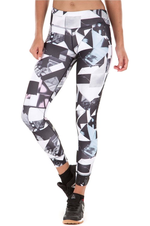 REEBOK LUX BOLD TIGHT -PHOTOFOLD negro