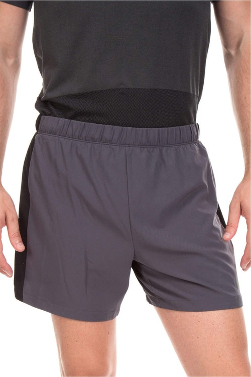 ASICS RACE 5IN SHORT gris