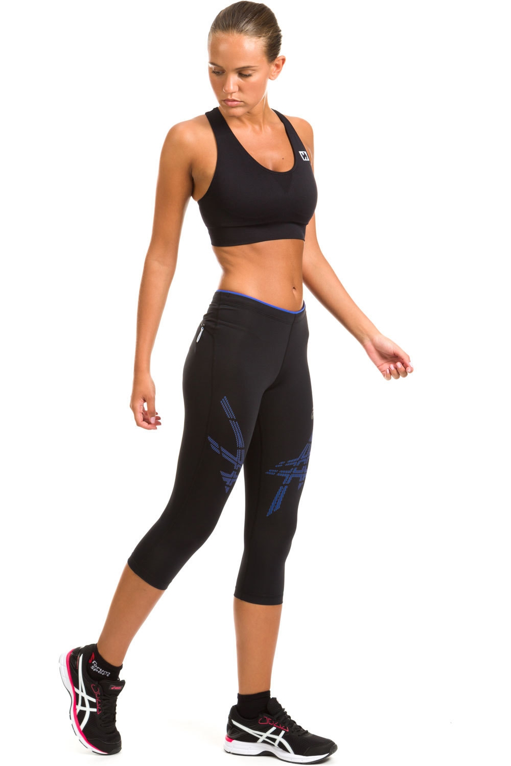 Asics malla pirata running mujer Asics ASICS STRP KNEETIGHT vista detalle Asics malla pirata running mujer Asics ASICS STRP KNEETIGHT vista detalle