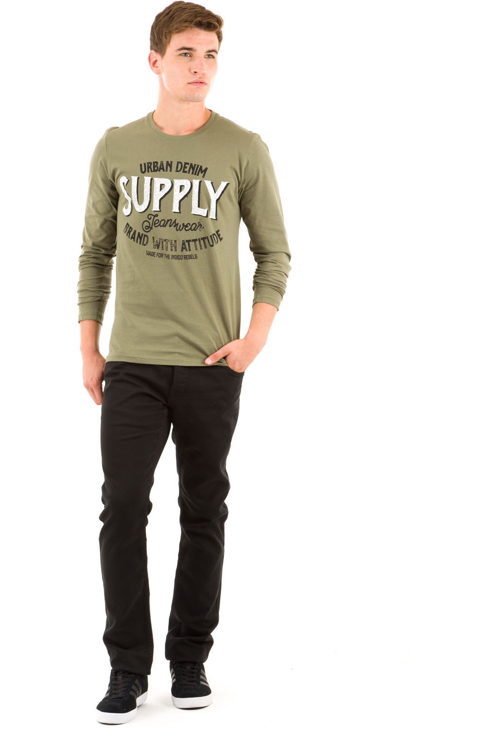 Solid camiseta manga larga hombre Solid T-SHIRT - JENS A51 vista detalle Solid camiseta manga larga hombre Solid T-SHIRT - JENS A51 vista detalle