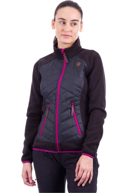 TERNUA CHAQUETA KAYLIN HYBRID JKT W gris