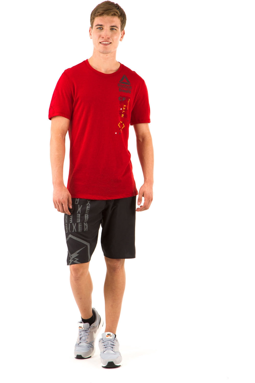 Reebok camiseta manga corta hombre Reebok RC POLY BLEND TEE - GRID vista detalle Reebok camiseta manga corta hombre Reebok RC POLY BLEND TEE - GRID vista detalle