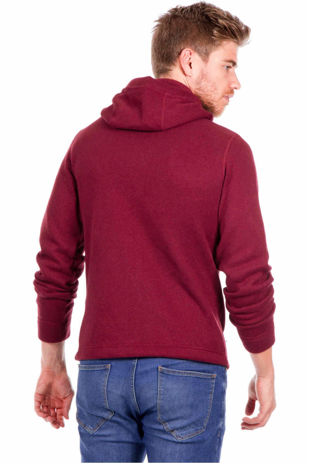 Ternua sudadera hombre Ternua SUDADERA ABBOT HOODY JKT M GN vista trasera Ternua sudadera hombre Ternua SUDADERA ABBOT HOODY JKT M GN vista trasera