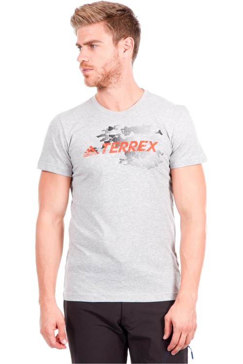 ADIDAS CAMO LOGO TEE M