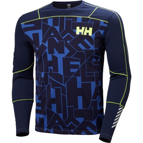 HELLY HANSEN HH LIFA ACTIVE GRAPHIC CREW azul