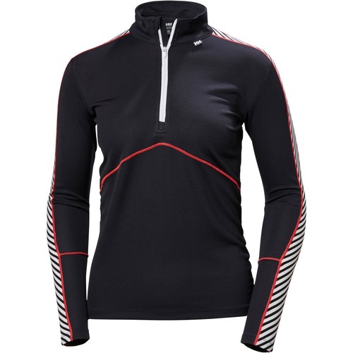 HELLY HANSEN W HH LIFA 1/2 ZIP negro