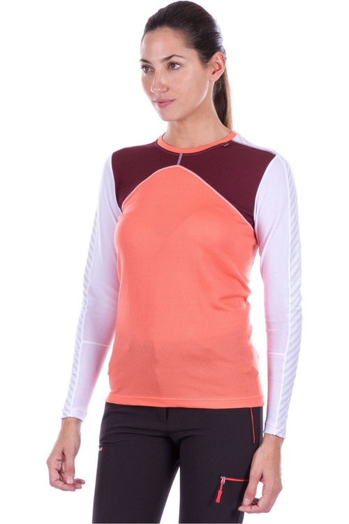 HELLY HANSEN W HH LIFA CREW naranja