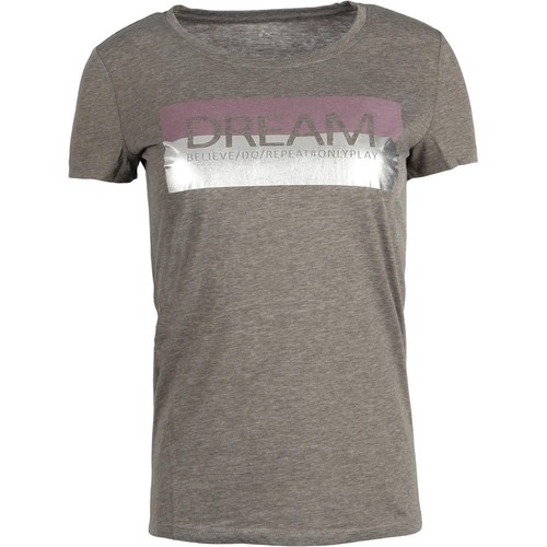 ONLY ONPMARIA FITTED SS TEE gris