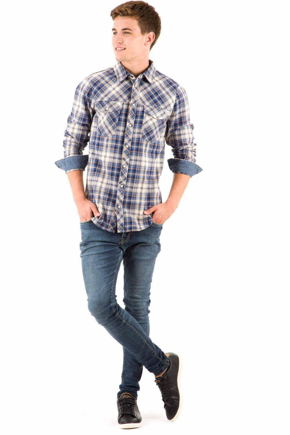 Blend camisa manga larga hombre Blend SHIRT BENT vista detalle Blend camisa manga larga hombre Blend SHIRT BENT vista detalle