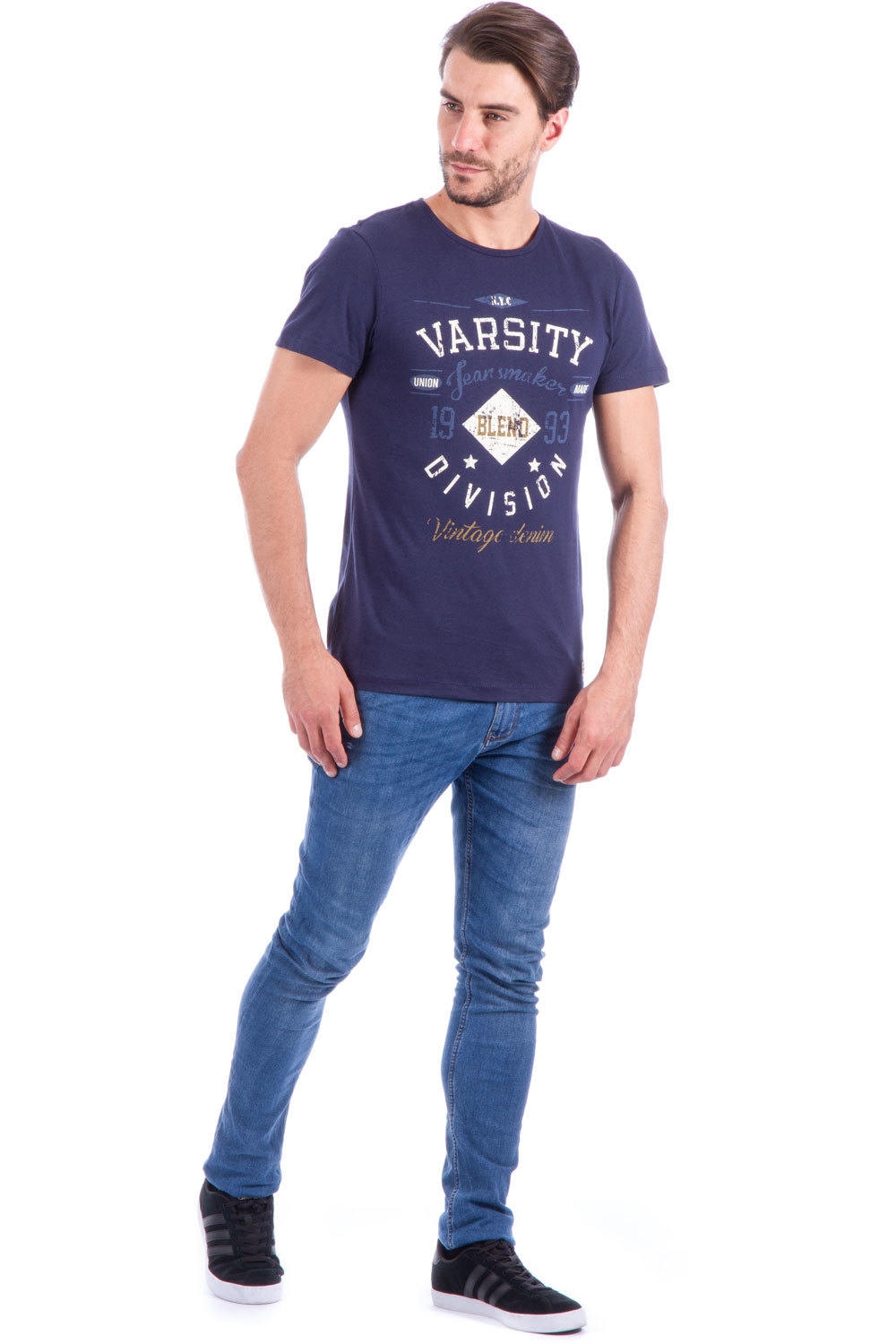Blend camiseta manga corta hombre Blend T-SHIRT FLEMMING vista detalle Blend camiseta manga corta hombre Blend T-SHIRT FLEMMING vista detalle