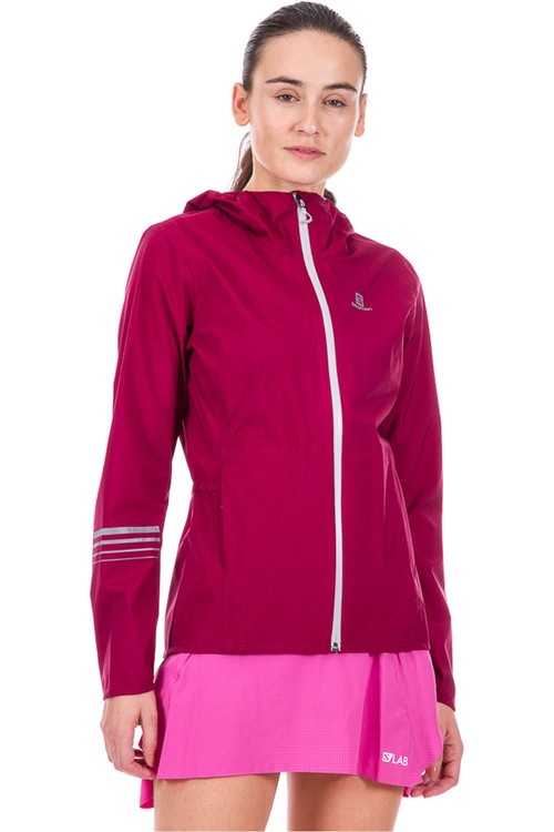 SALOMON LIGHTNING WP JKT W rojo