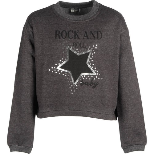 LOSAN SUDADERA GIRL ROCK GR gris