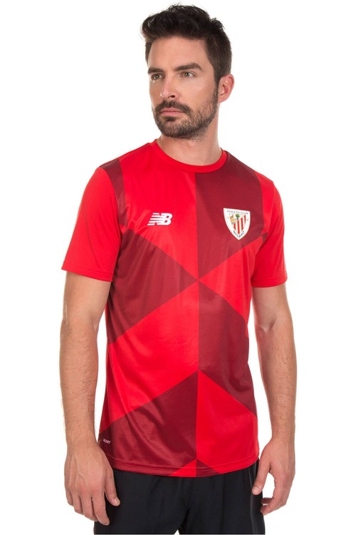 NEW BALANCE ATHL.BILBAO 18 CTA CALENTAMIENTO rojo