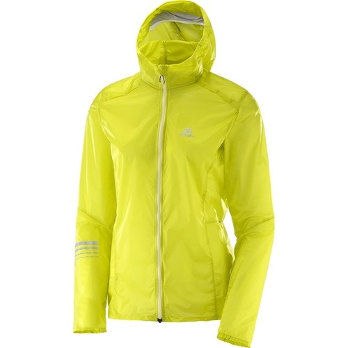 SALOMON LIGHTNING WIND HOODIE W amarillo