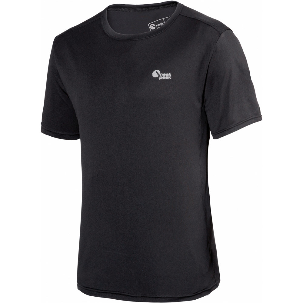 Neak Peak camiseta montaña manga corta hombre Neak Peak T-POSETES BLACK 03 Neak Peak camiseta montaña manga corta hombre Neak Peak T-POSETES BLACK 03