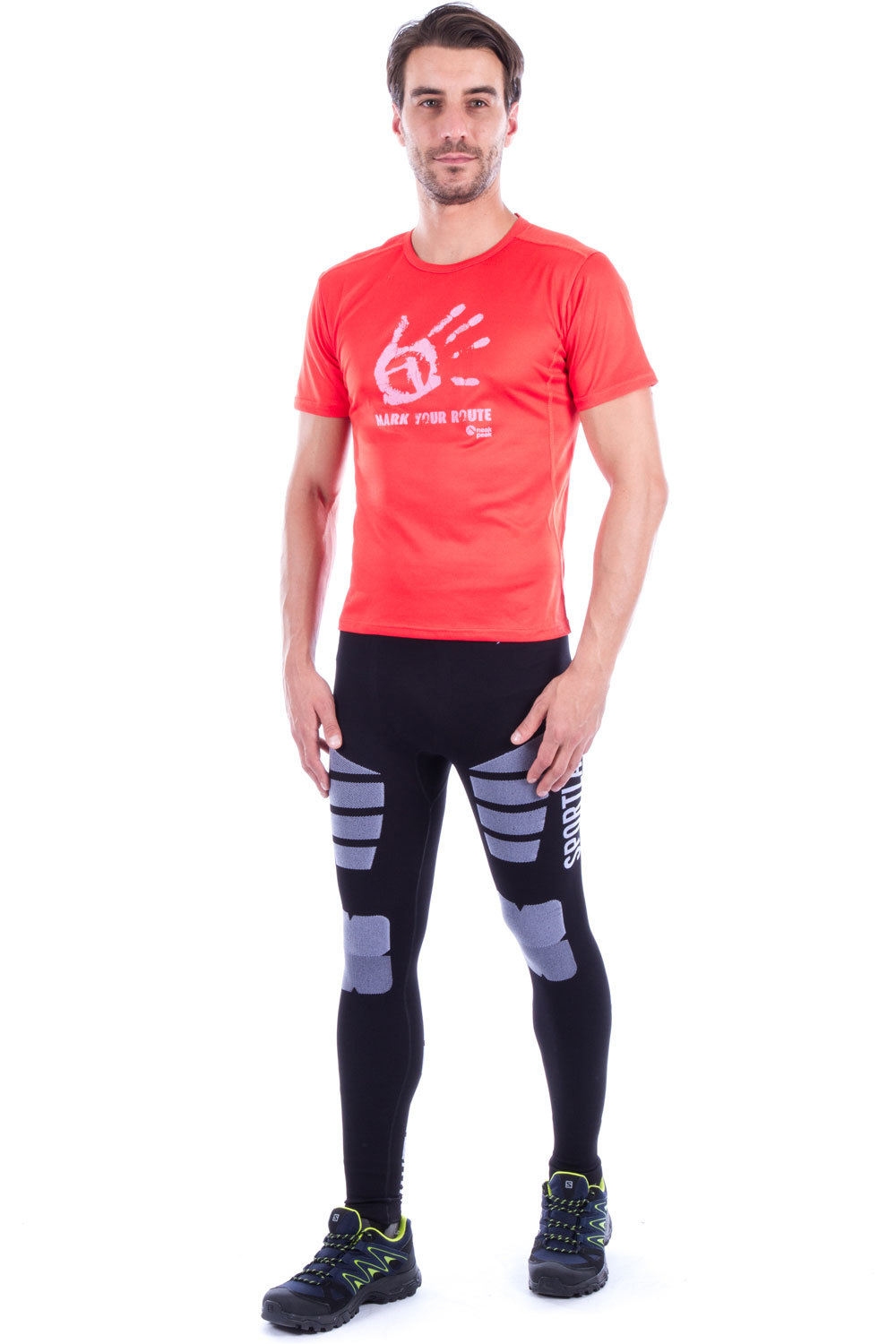 Sportlast malla larga running hombre Sportlast COMPRESSION LONG TIGHT M vista detalle Sportlast malla larga running hombre Sportlast COMPRESSION LONG TIGHT M vista detalle