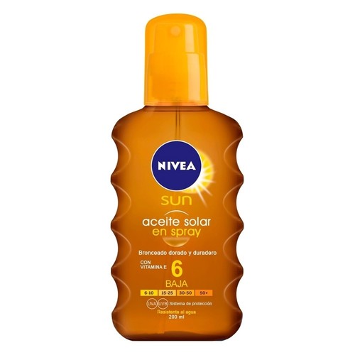 NIVEA SUN OIL SPRAY SPF 6. 200 ML