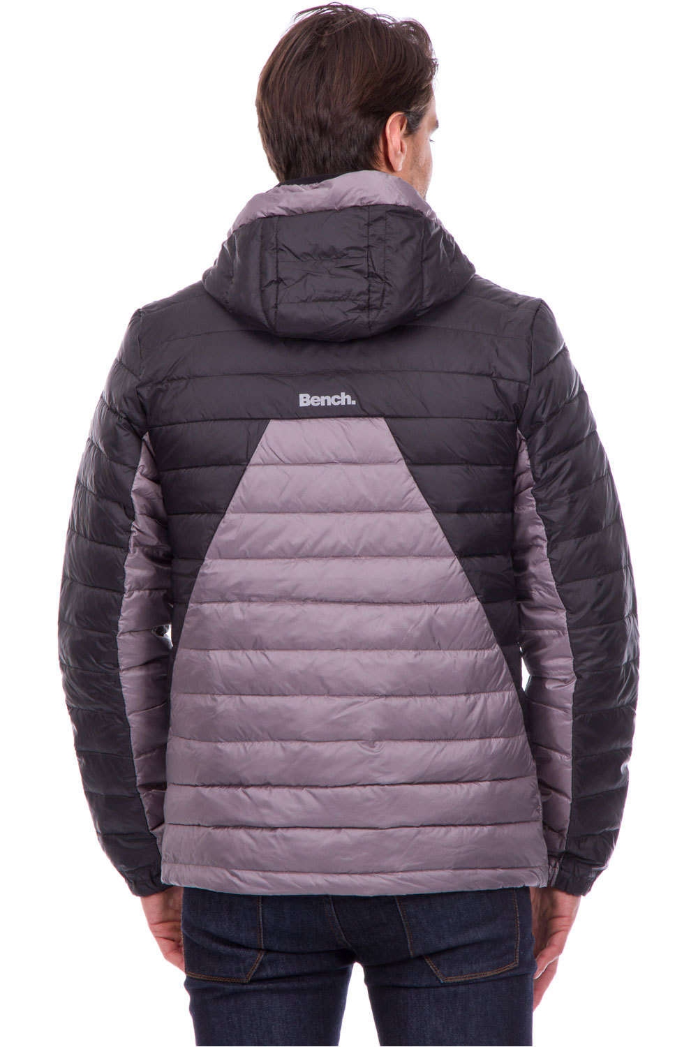 Bench chaquetas hombre Bench COL BLOCK DOWN vista trasera Bench chaquetas hombre Bench COL BLOCK DOWN vista trasera