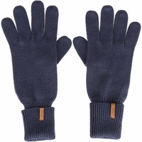 FINE KNITTED GLOVES W NAVY FINE KNITTED GLOVES W NAVY