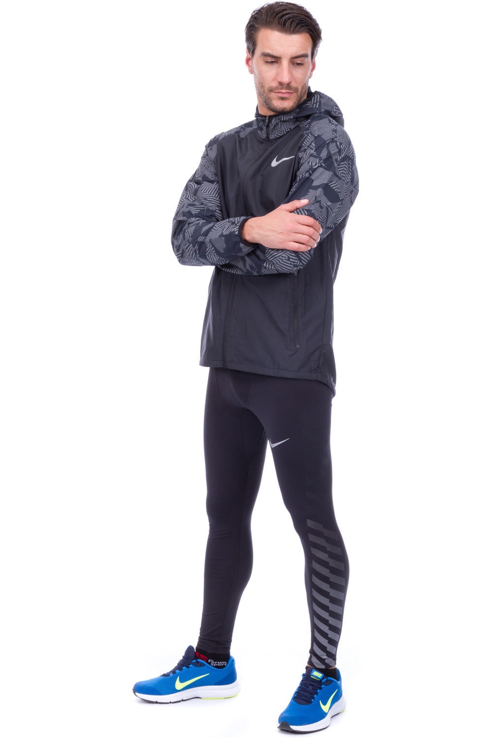 Nike malla larga running hombre Nike M NK PWR FLSH TECH TGHT GX vista detalle Nike malla larga running hombre Nike M NK PWR FLSH TECH TGHT GX vista detalle