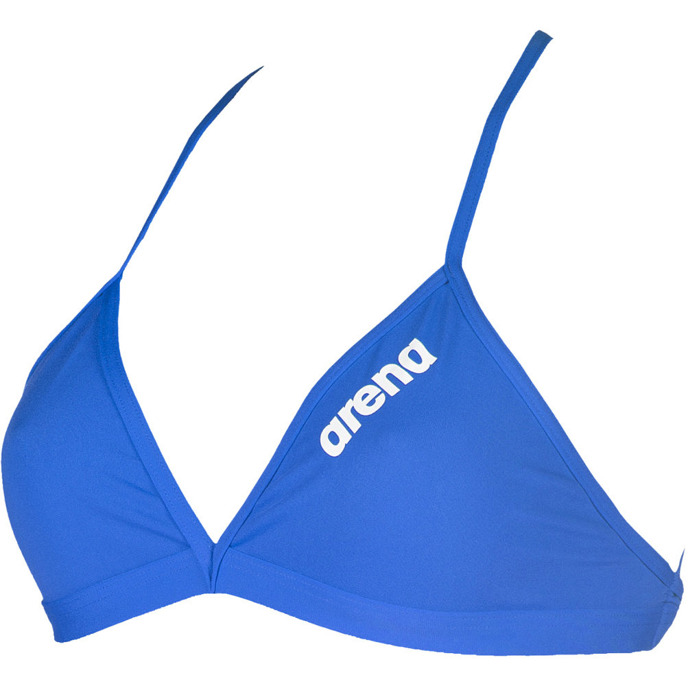 Arena parte de arriba bikini Arena SOLID TIE BACK TOP AZ vista detalle Arena parte de arriba bikini Arena SOLID TIE BACK TOP AZ vista detalle