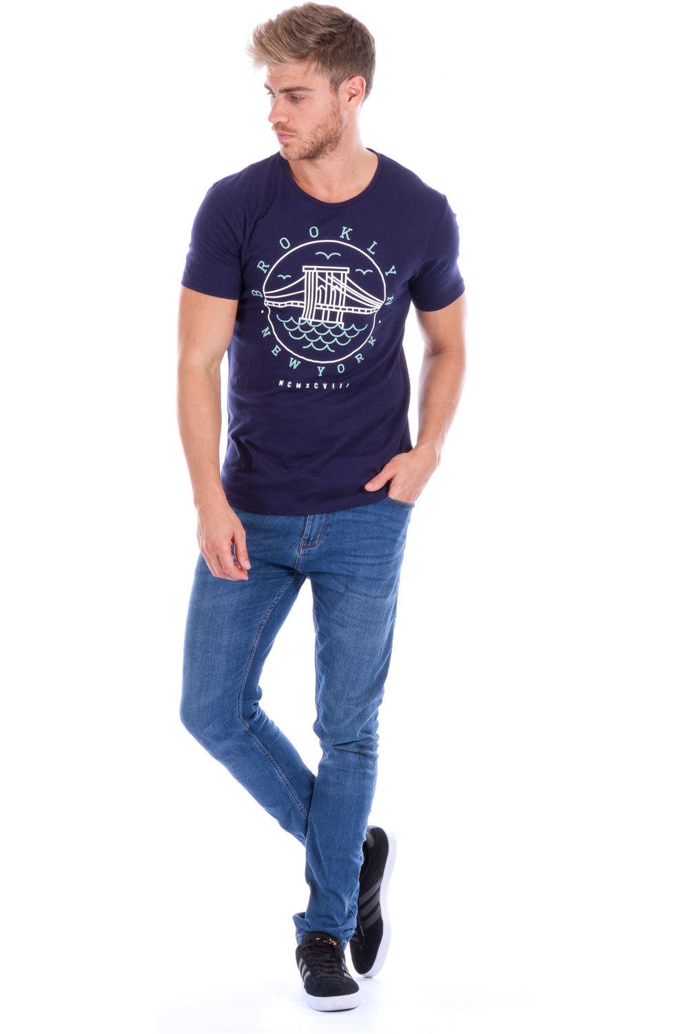 Esprit camiseta manga corta hombre Esprit EDC_BROOKLYN CITY vista detalle Esprit camiseta manga corta hombre Esprit EDC_BROOKLYN CITY vista detalle