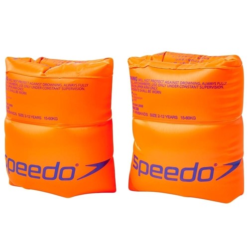 SPEEDO ROLL UP ARMBANDS NA naranja