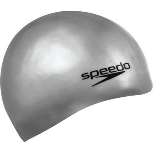 SPEEDO PLAIN MOULDED SILICONE CAPL gris