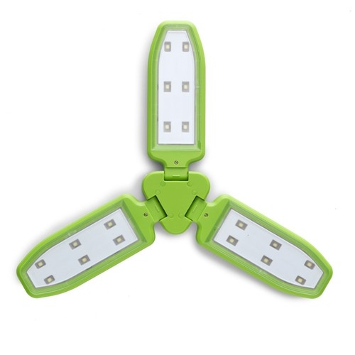 COLUMBUS OUTDOOR ELARA - FOLDABLE SOLAR LANTERN verde